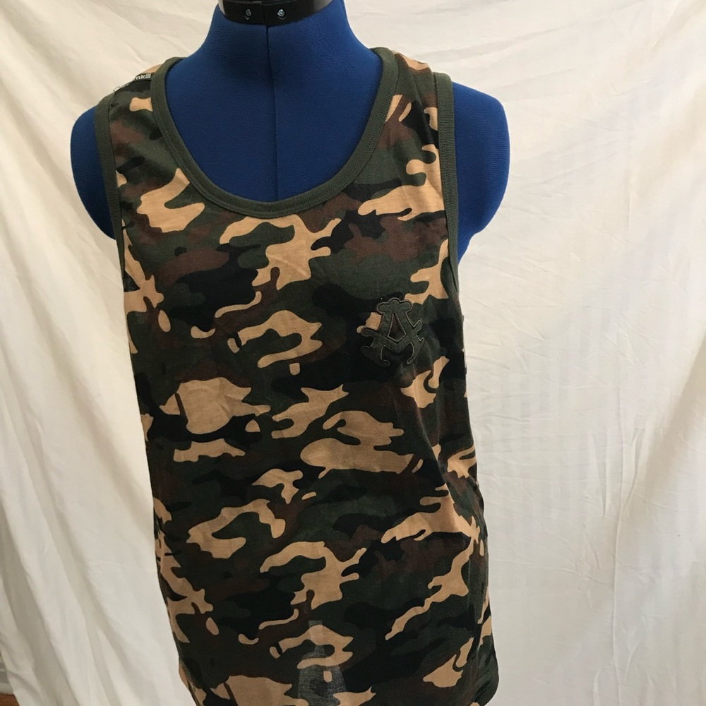 Akademiks camo tank top.